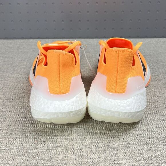 Adidas Ultraboost 22 Running Shoes Orange White Men\'s Size 8.5 main image 5